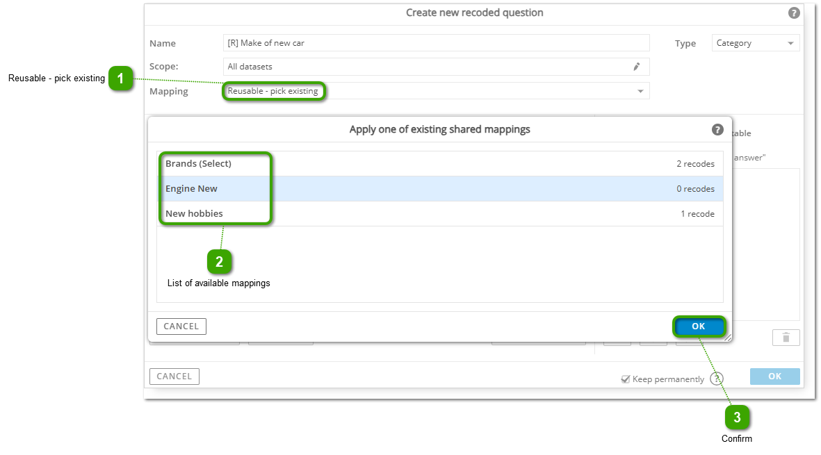 Apply Reusable Mapping