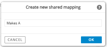 2. Name of reusable mapping 