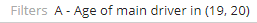 1. Filtered variable