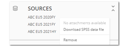 1. Source menu