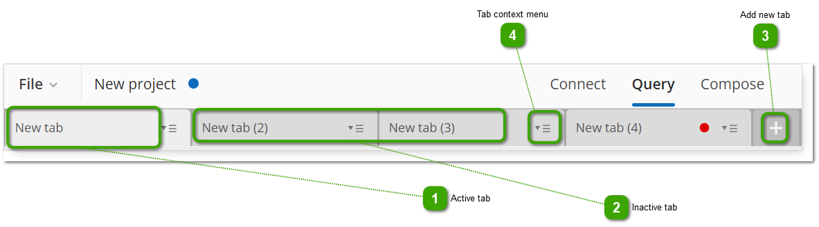 Tabs and Tab Settings