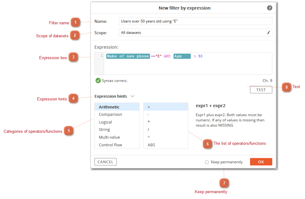 Create New UDF From Expression