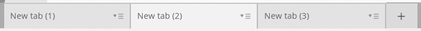 3. Project tabs