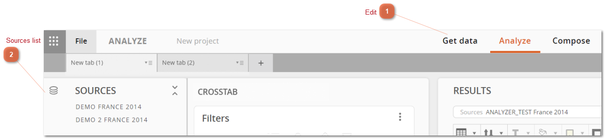 Select Data Connections