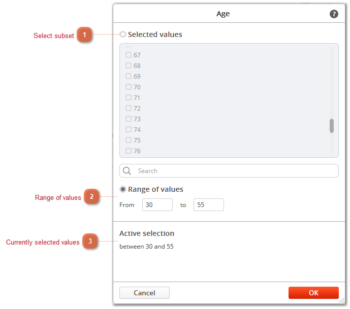 Select Subset