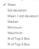 5. Default output styles - numeric