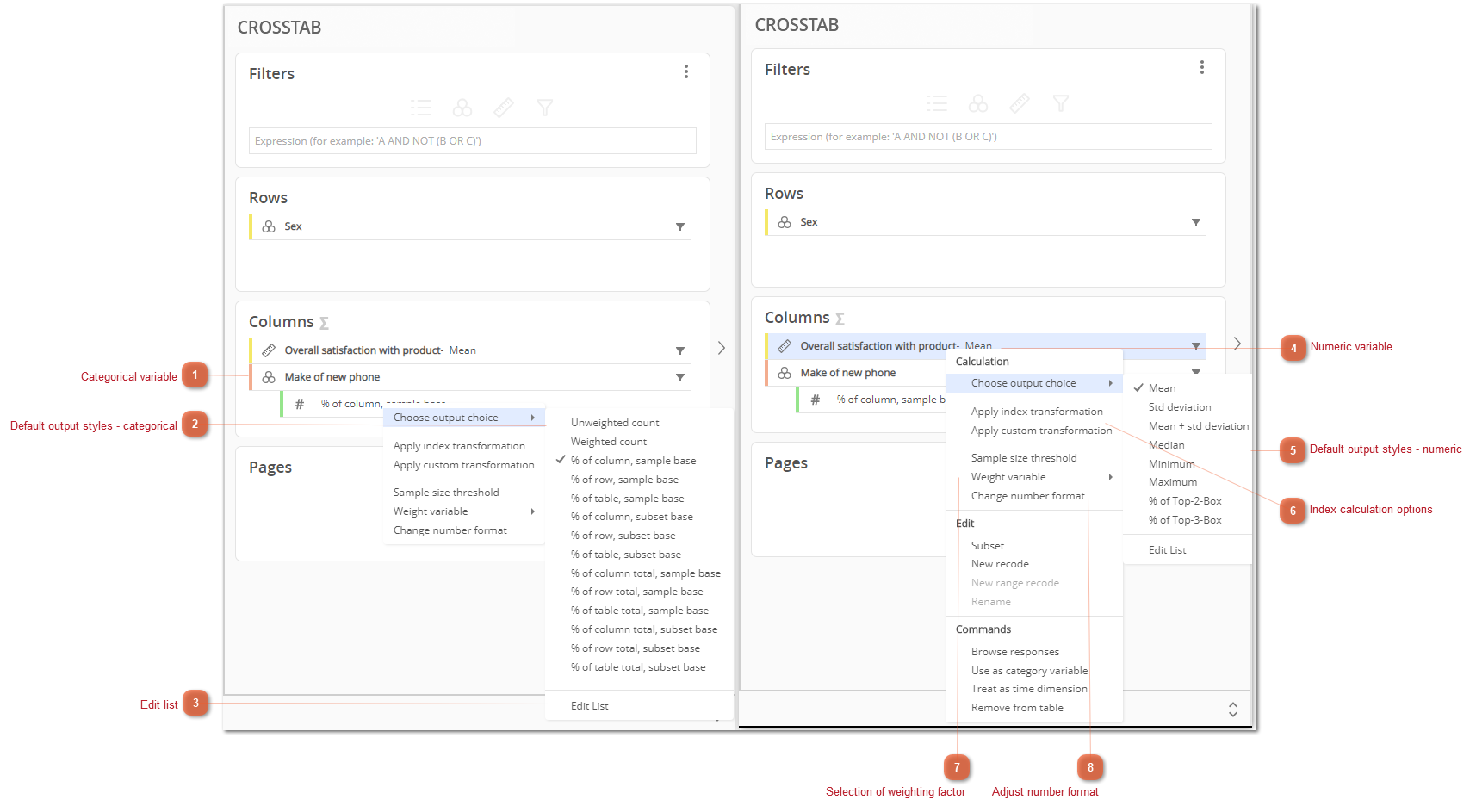 Selecting An Output Style