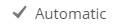1. Automatic weight active/ not active
