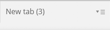 1. Active tab
