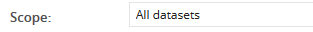 5. Dataset scope
